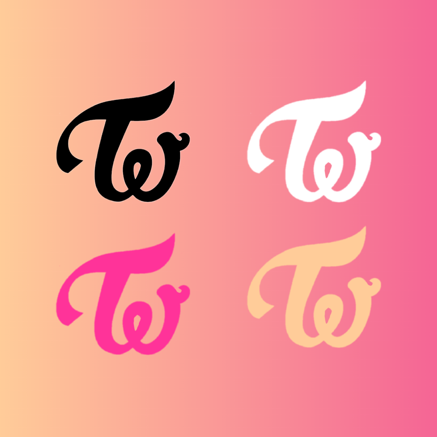 Twice Logo Decals