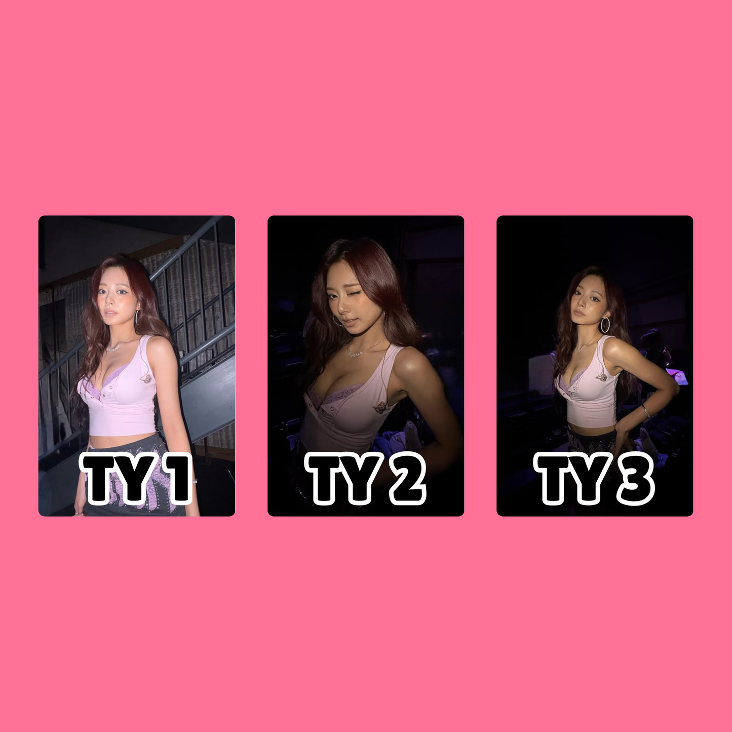 Twice x Victoria's Secret Fashion Show Photocards