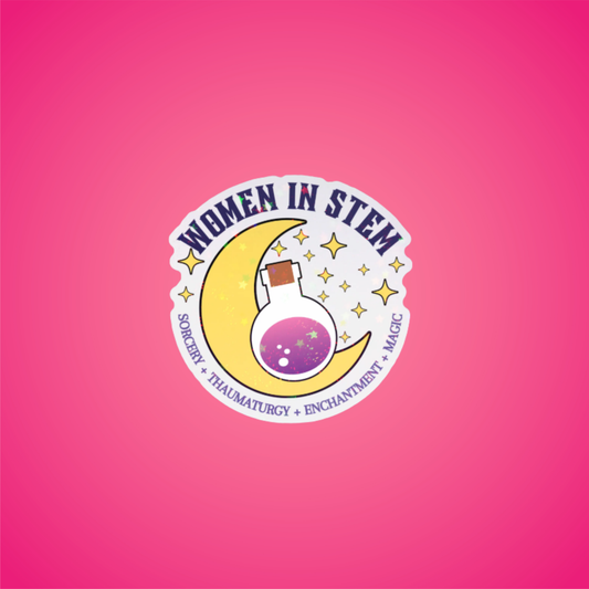 Women in STEM Fantasy Sticker