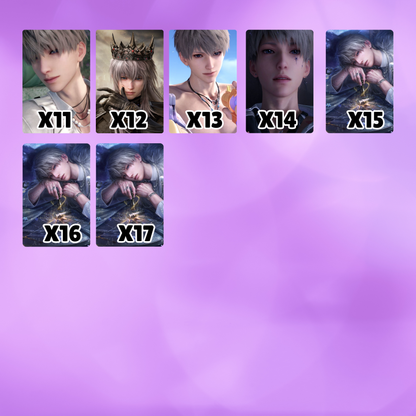 Xavier Shen Xinghui Love and Deepspace Photocards